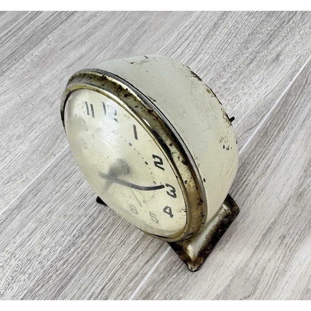 Westclox Keywound‎ Alarm Clock Vintage PARTS Repair not working